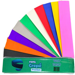 Papel Crepe SNAPMEX 10 Pliegos 50x200cm