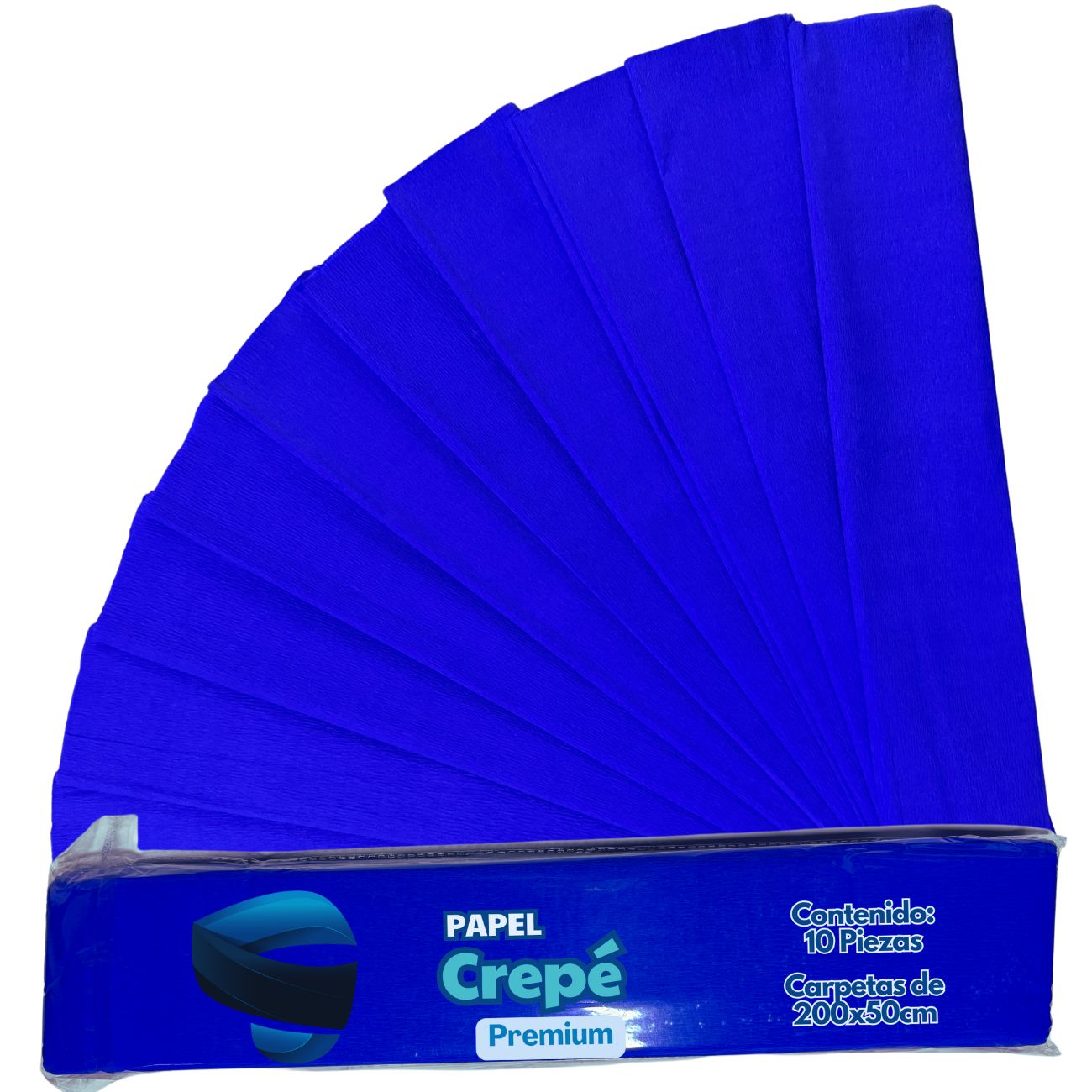 Papel Crepe SNAPMEX 10 Pliegos 50x200cm