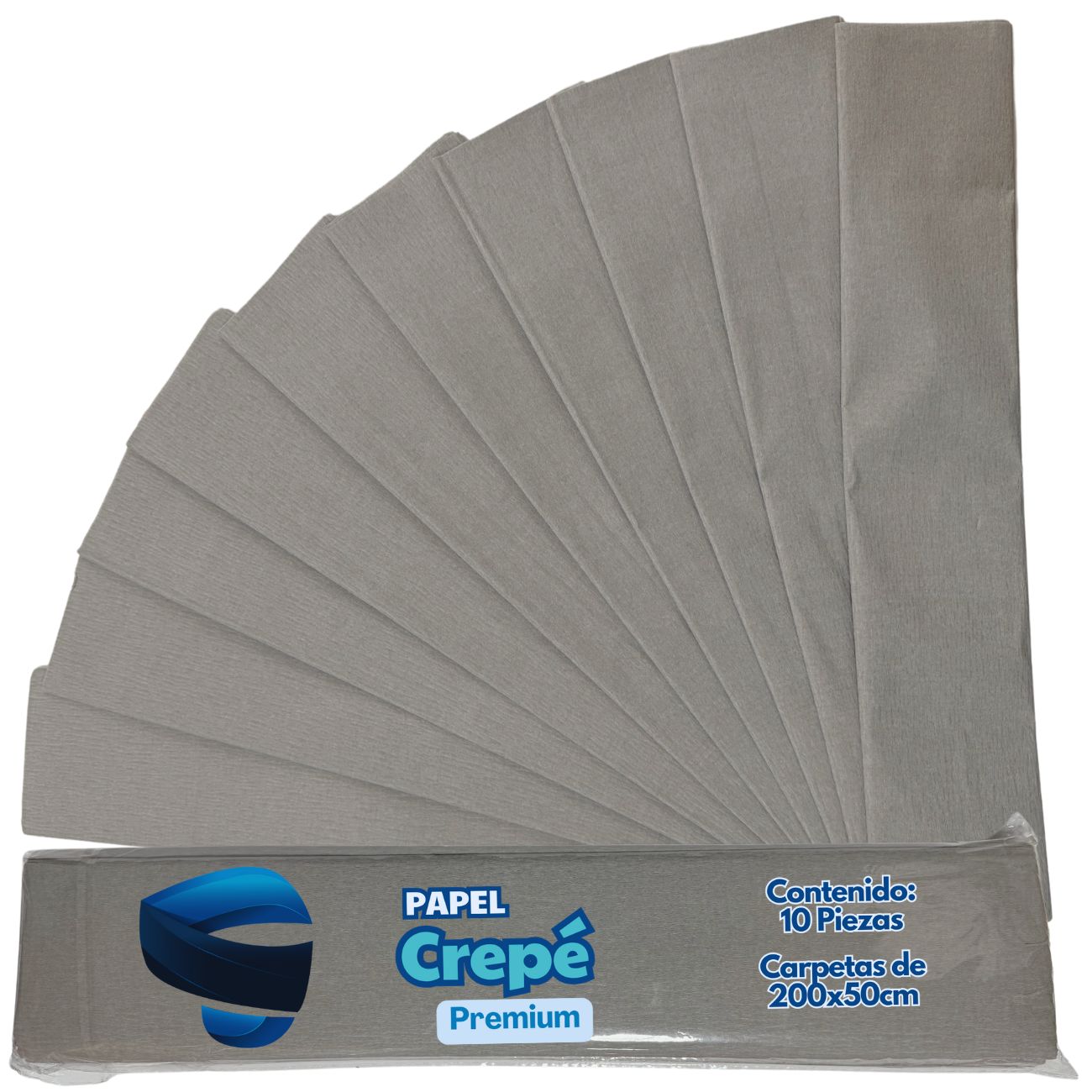 Papel Crepe SNAPMEX 10 Pliegos 50x200cm