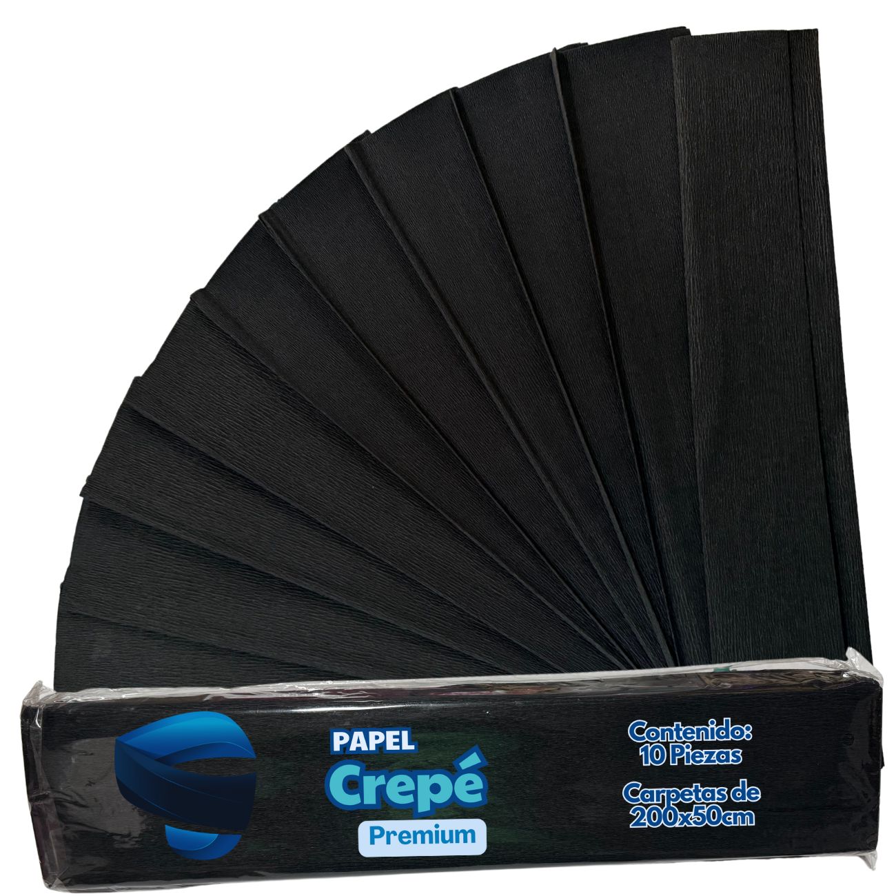 Papel Crepe SNAPMEX 10 Pliegos 50x200cm