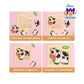 Rompecabezas Didactico 10x10cm Variedad Animales