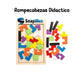 Rompecabezas Didactico Tetris Montessori 27x18Cm