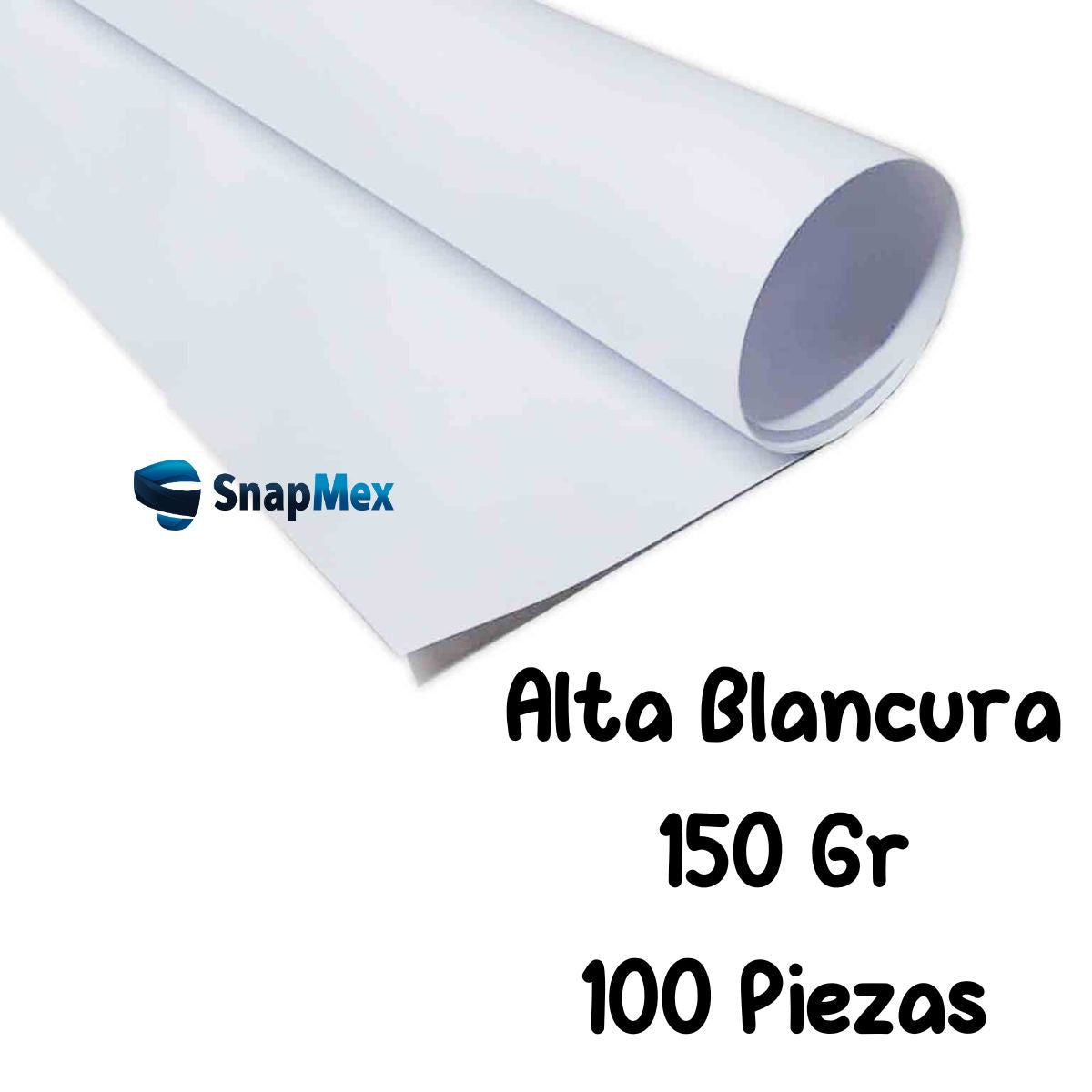 Cartulina Blanca Escolar 50x65 Cm Paquete 100 Hojas