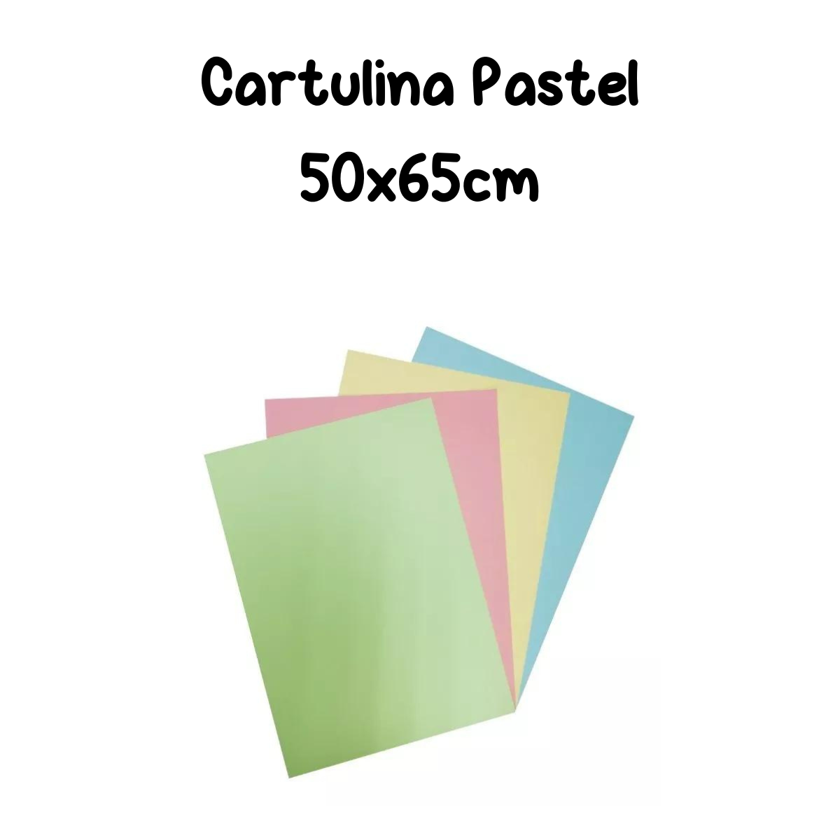 Cartulina Pastel 150Gr 50x65cm