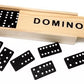 Domino De Madera Fichas Negras