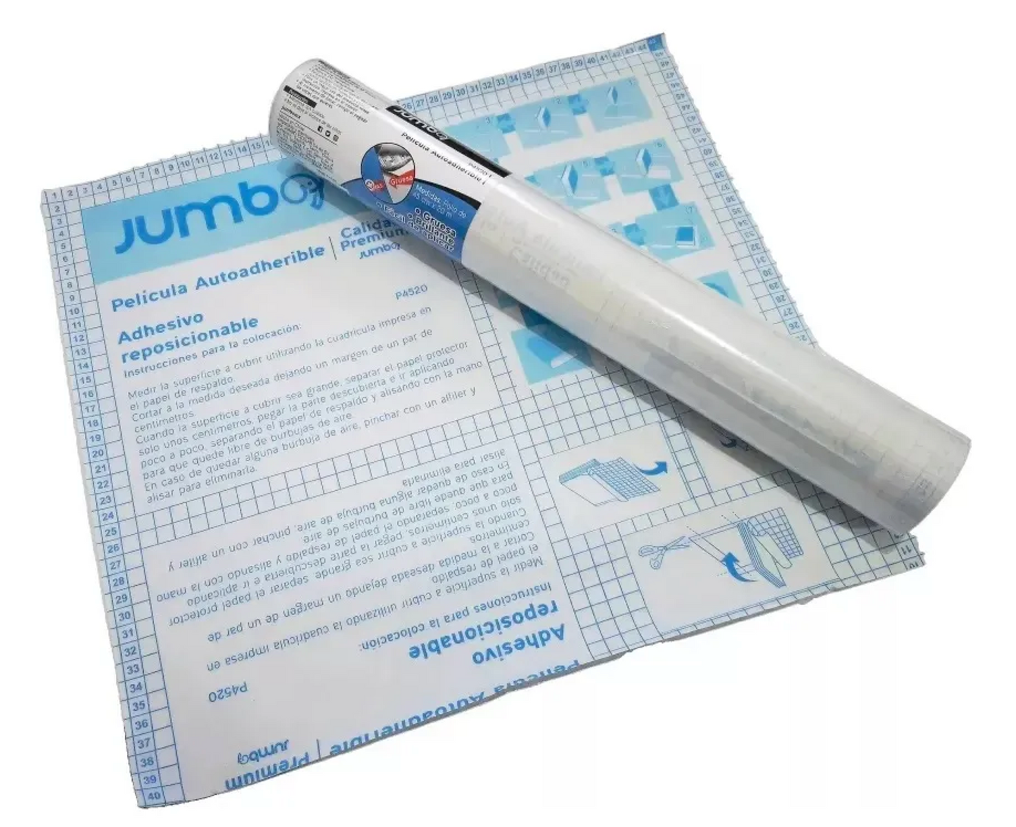 Papel Contact Jumbo 45cm x 20 metros de largo