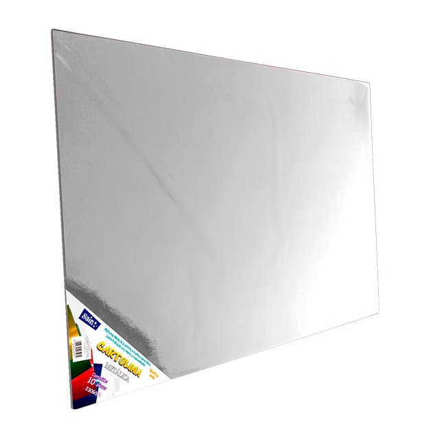 Cartulina Metalica 50x65cm Paquete 10 Pliegos